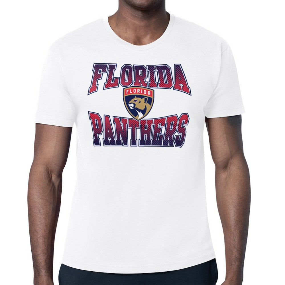 Florida Panthers Starter Comic Style Team Graphic T-Shirt - White - NHL 203639601