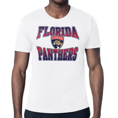 Florida Panthers Starter Comic Style Team Graphic T-Shirt - White - NHL 203639601