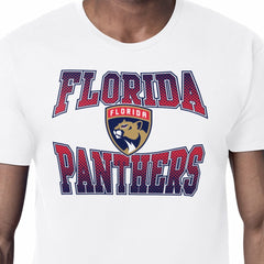 Florida Panthers Starter Comic Style Team Graphic T-Shirt - White - NHL 203639601