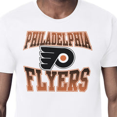Philadelphia Flyers Starter Comic Style Team Graphic T-Shirt - White - NHL 203639605