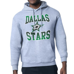 Dallas Stars Starter Comic Style Team Graphic Hoodie - Gray - NHL 203639613