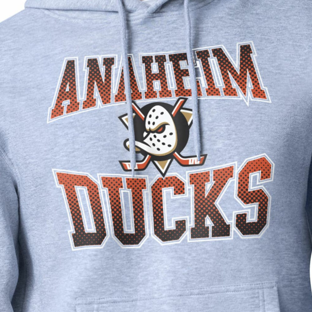 Anaheim Ducks Starter Comic Style Team Graphic Hoodie - Gray - NHL 203639615