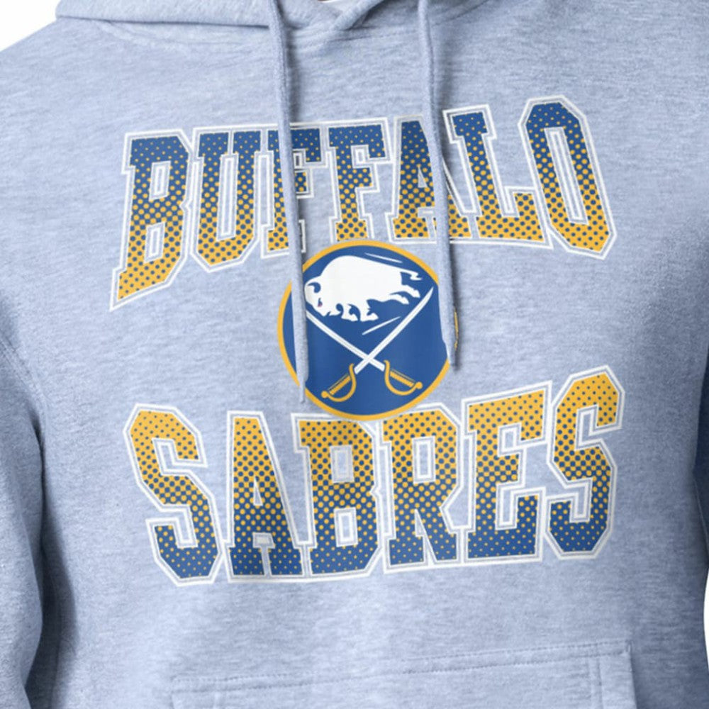 Buffalo Sabres Starter Comic Style Team Graphic Hoodie - Gray - NHL 203639617