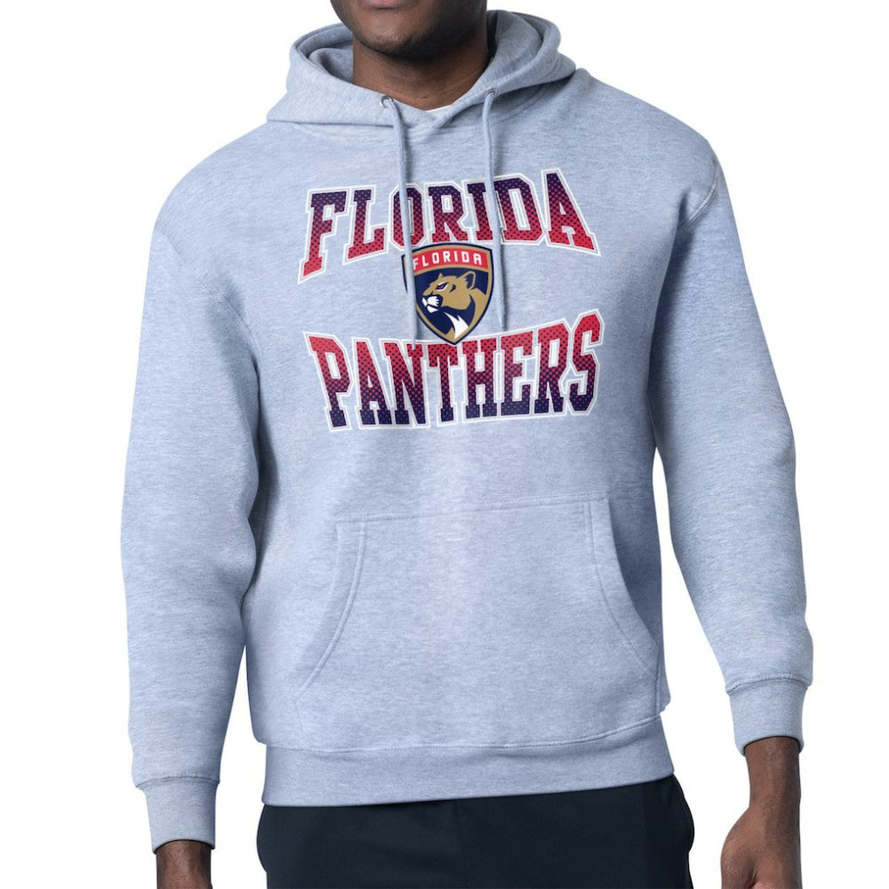 Florida Panthers Starter Comic Style Team Graphic Hoodie - Gray - NHL 203639621