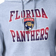 Florida Panthers Starter Comic Style Team Graphic Hoodie - Gray - NHL 203639621