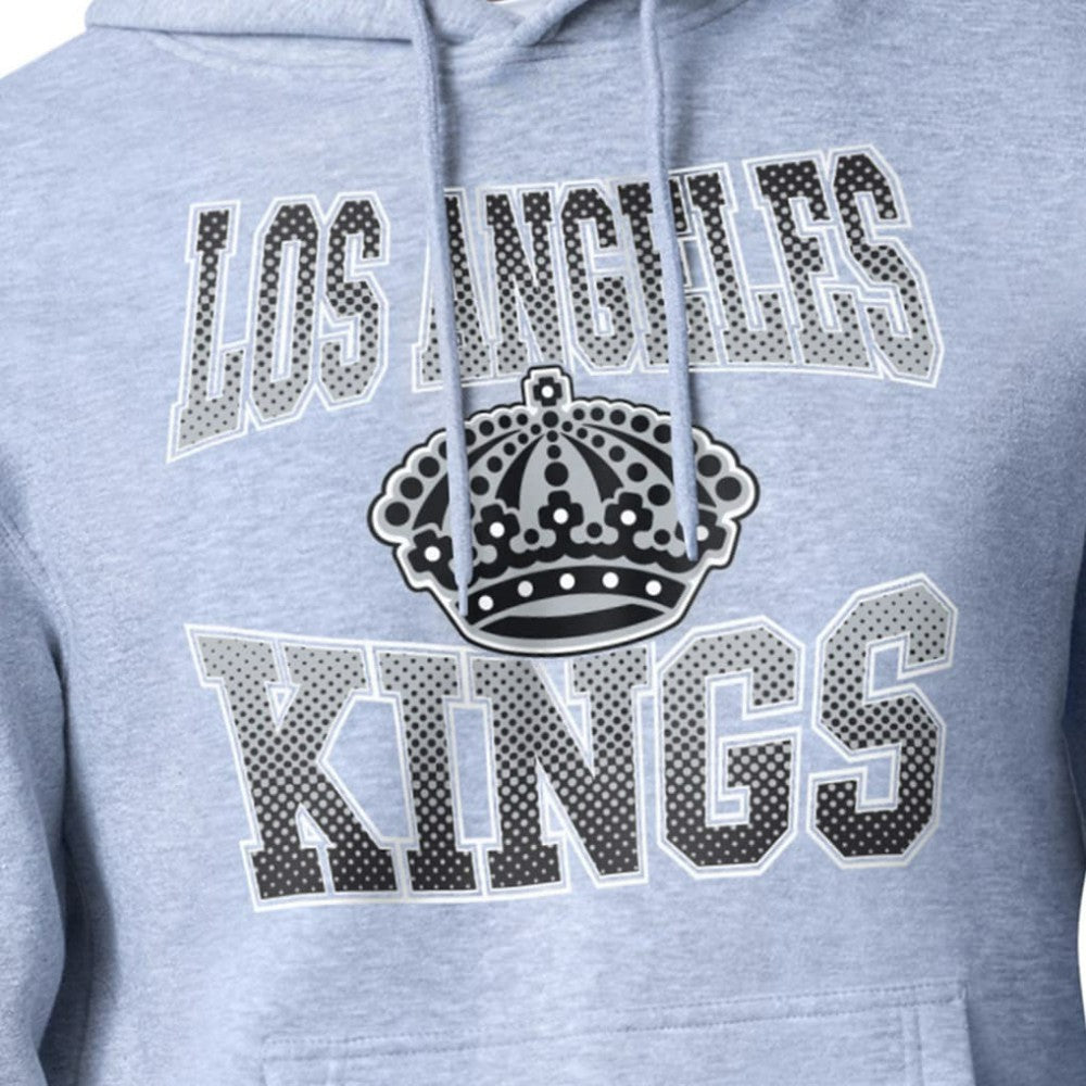 Los Angeles Kings Starter Comic Style Team Graphic Hoodie - Gray - NHL 203639622