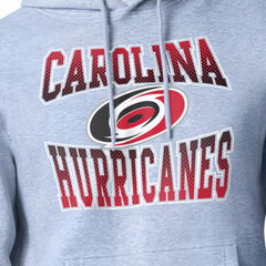 Carolina Hurricanes Starter Comic Style Team Graphic Hoodie - Gray - NHL 203639626