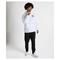 Charles River x New England Patriots Pack-N-Go Half-Zip Hoodie White