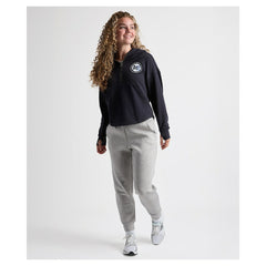 Charles River x New England Patriots Women's Willow Fleece Quarter-Zip Hoodie Navy