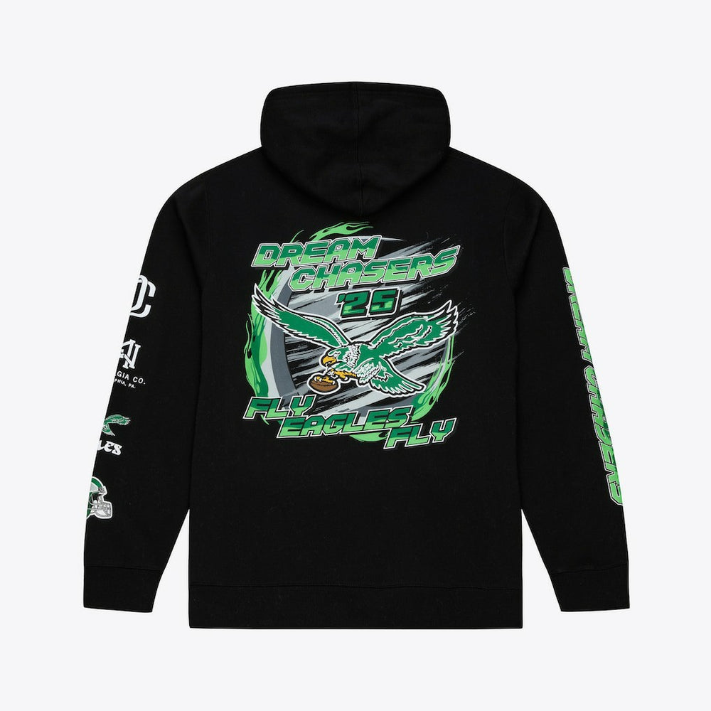Mitchell & Ness Philadelphia Eagles Dream Chasers Fly Hoodie Black