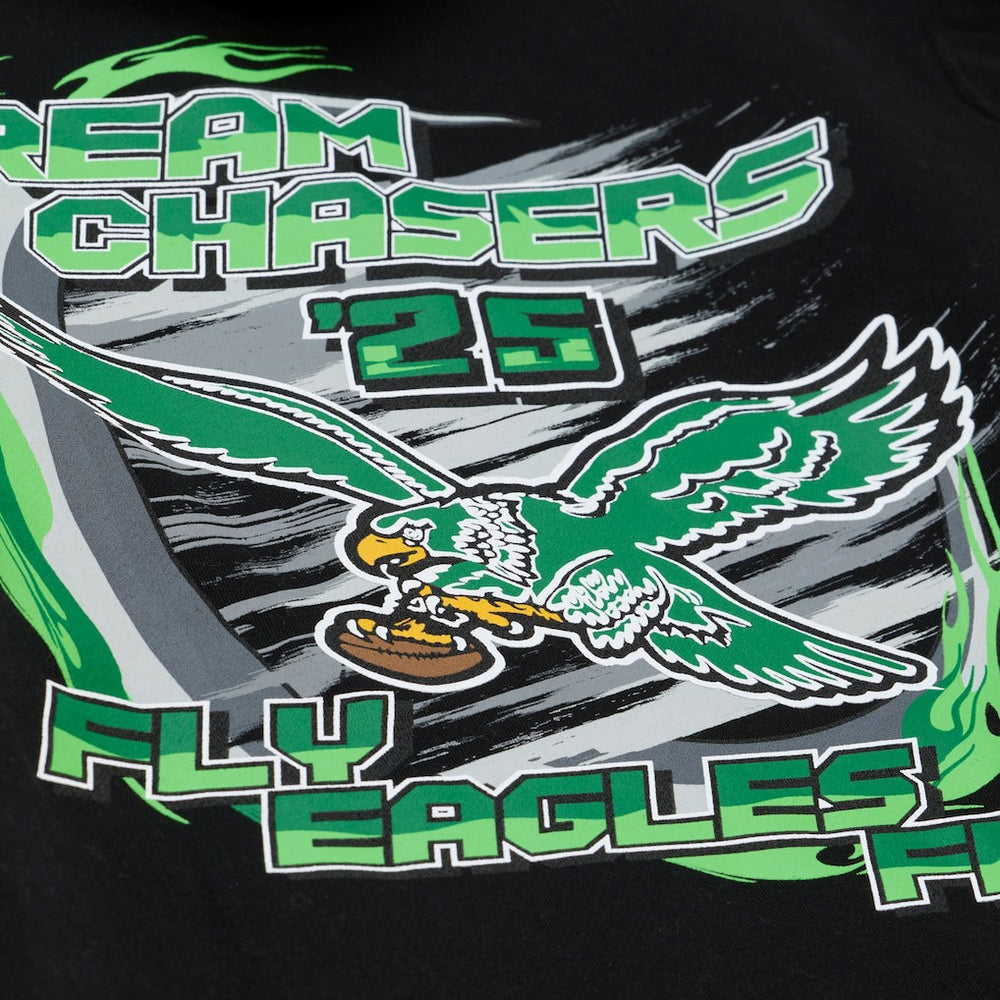 Mitchell & Ness Philadelphia Eagles Dream Chasers Fly Hoodie Black