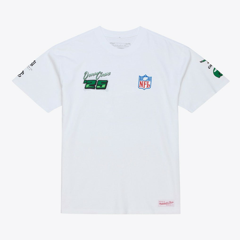 Mitchell & Ness Philadelphia Eagles Dream Chasers Champions T-Shirt White