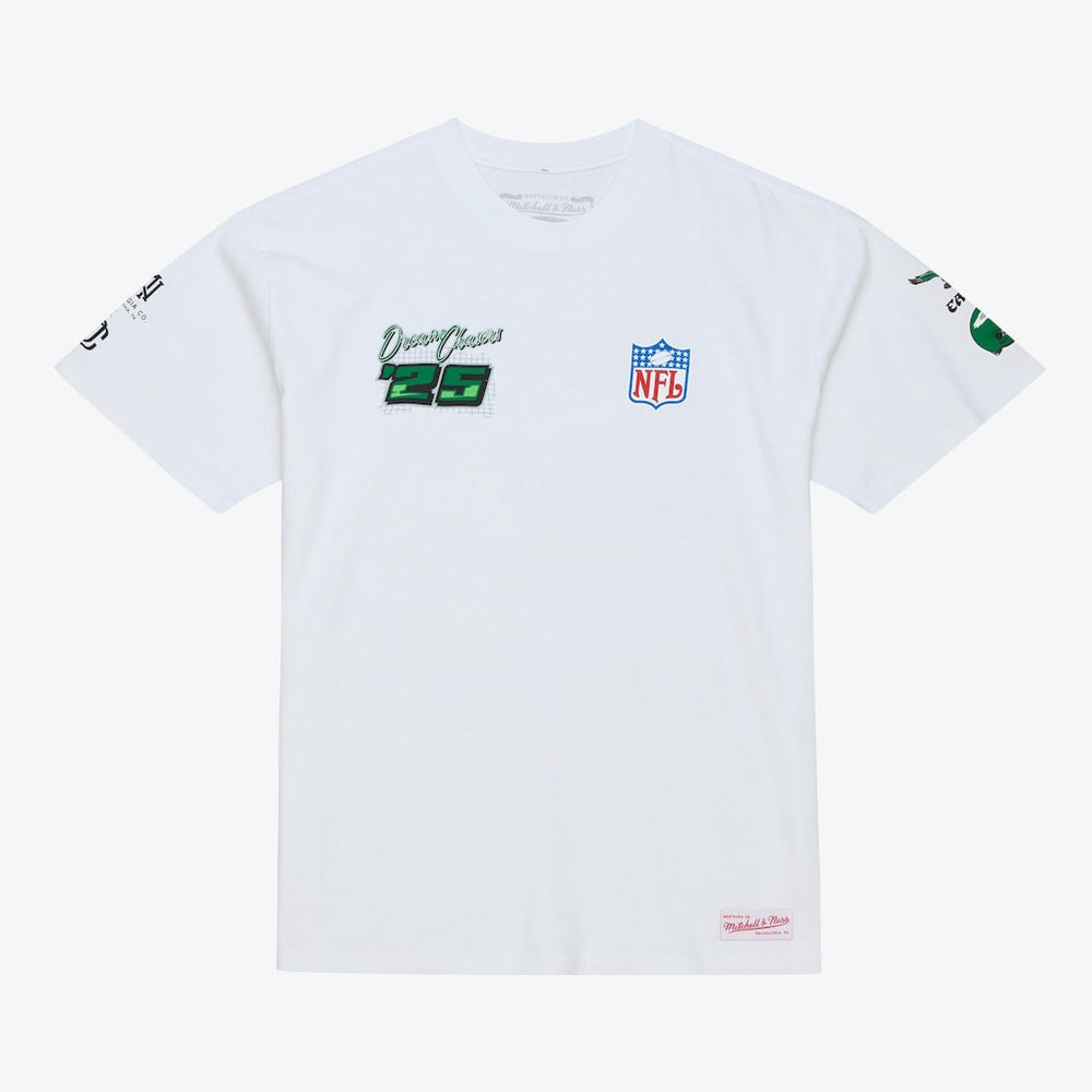 Mitchell & Ness Philadelphia Eagles Dream Chasers Champions T-Shirt White