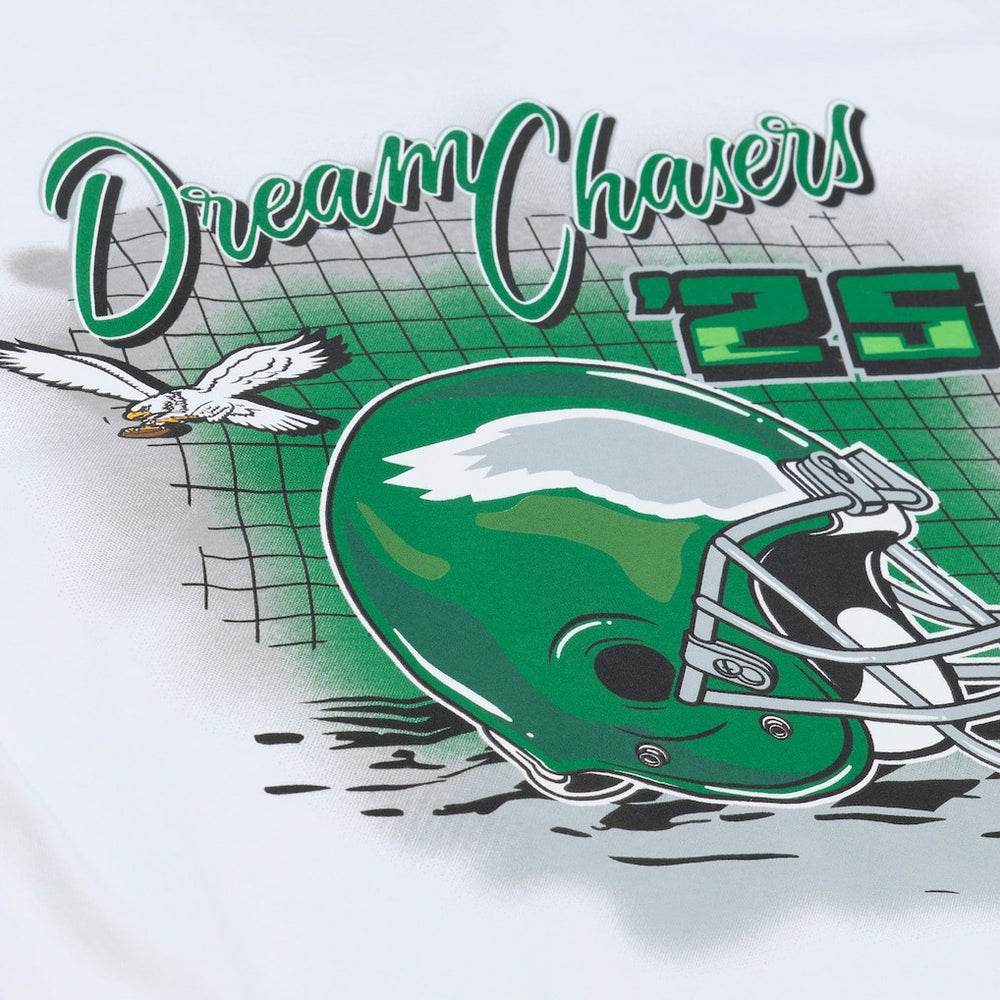 Mitchell & Ness Philadelphia Eagles Dream Chasers Champions T-Shirt White