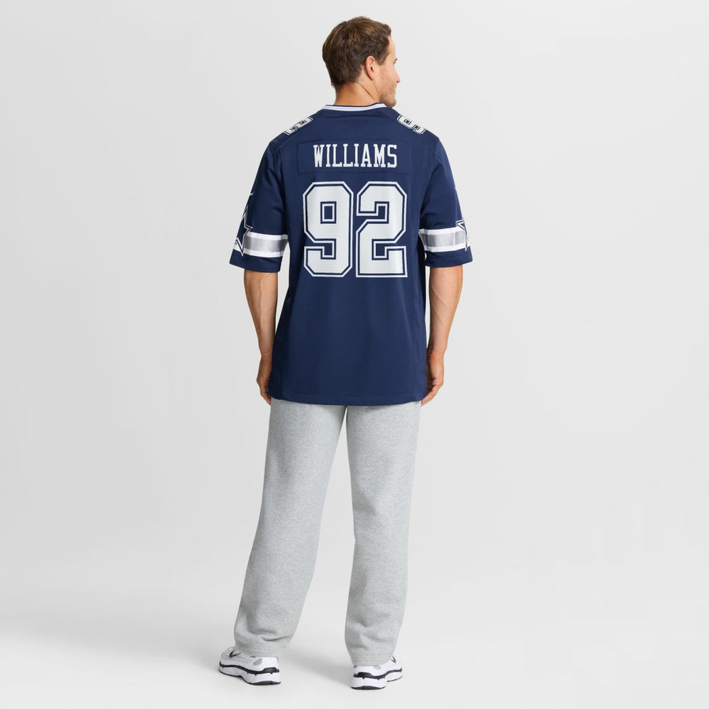 Nike Quinnen Williams Dallas Cowboys Team Game Jersey Navy
