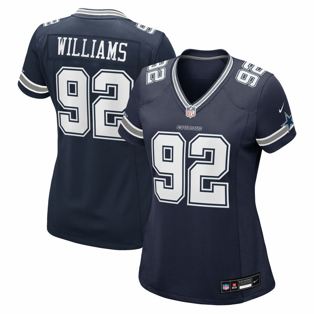 Nike Quinnen Williams Dallas Cowboys Women's Team Game Jersey Navy