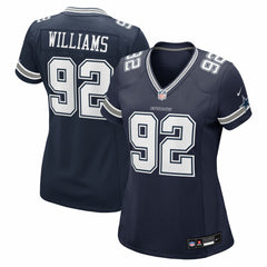 Nike Quinnen Williams Dallas Cowboys Women's Team Game Jersey Navy