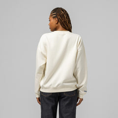 Los Angeles Dodgers Mitchell & Ness Women's Premium Crewneck Sweatshirt - Cream - Mitchell & Ness Sale
