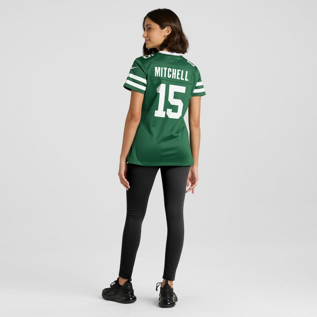 Nike Adonai Mitchell New York Jets Women's Team Game Jersey Legacy Green