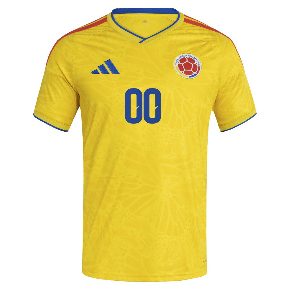 Colombia National Team FIFA x World Cup 2026 Home Replica Custom Jersey Yellow - Adidas cheap