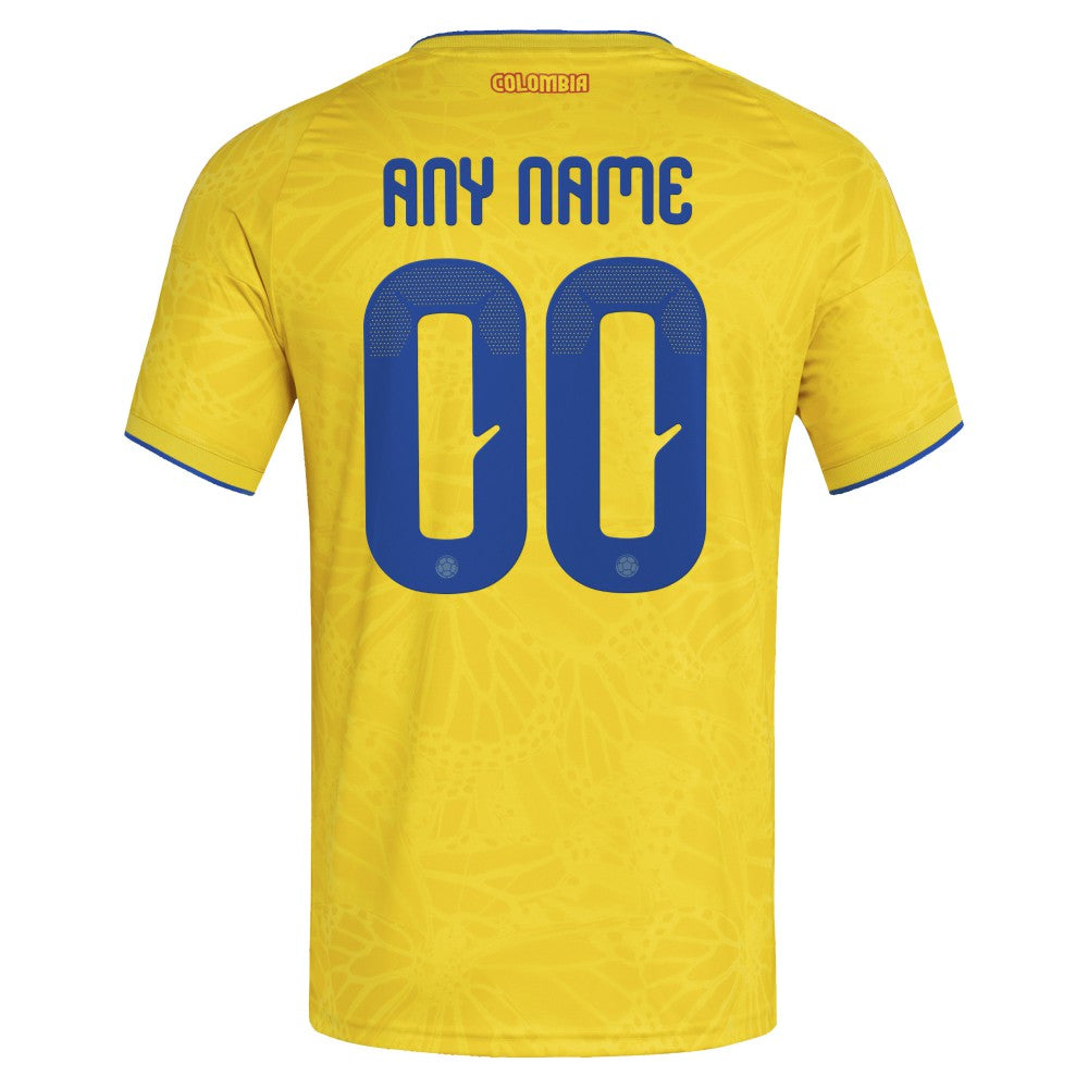 Colombia National Team FIFA x World Cup 2026 Home Replica Custom Jersey Yellow - Adidas cheap