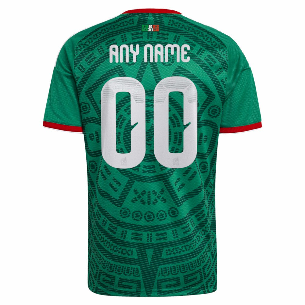 Mexico National Team 2026 Home Replica Custom Jersey Green - Adidas Discount