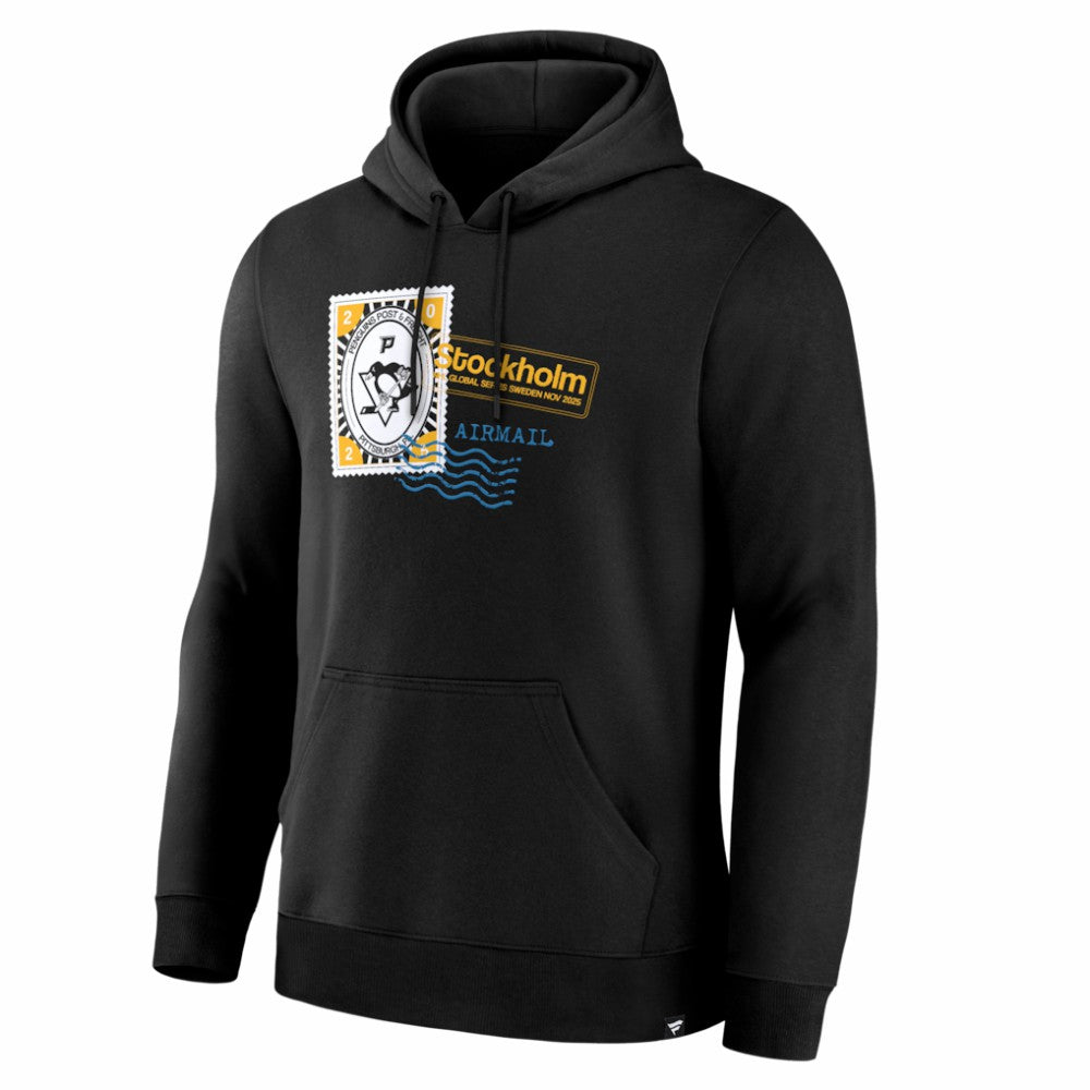 Pittsburgh Penguins 2025 NHL Global Series Hometown To Stockholm Legacy Hoodie - Black - NHL 203644060