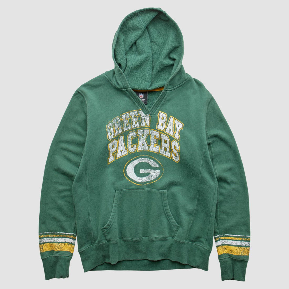 Fanatics Green Bay Packers NFL 2012 Hooded Pullover Sweatshirt Green Vintage