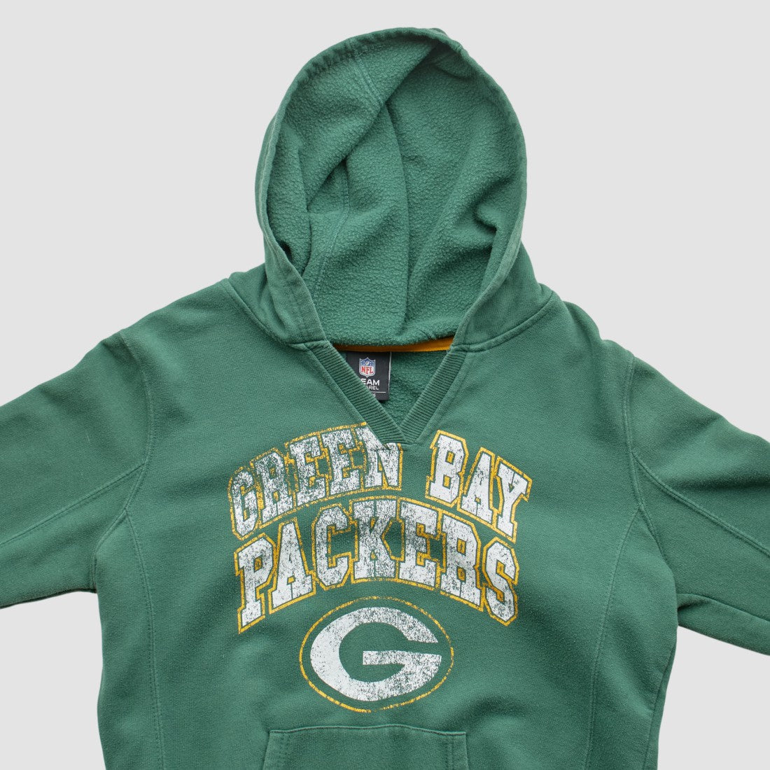 Fanatics Green Bay Packers NFL 2012 Hooded Pullover Sweatshirt Green Vintage