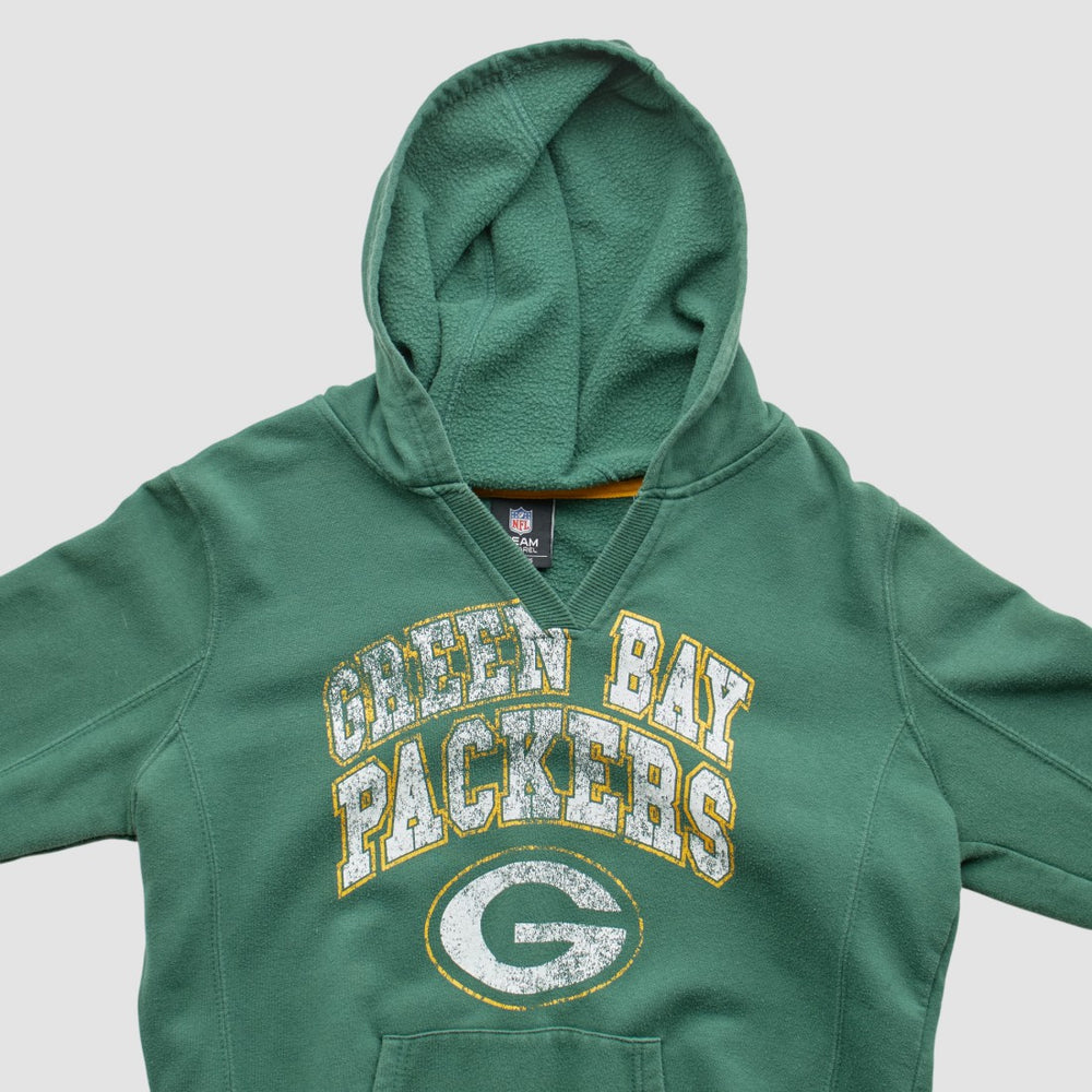 Fanatics Green Bay Packers NFL 2012 Hooded Pullover Sweatshirt Green Vintage