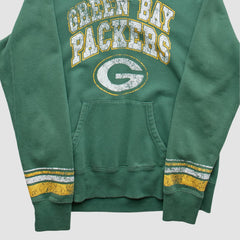 Fanatics Green Bay Packers NFL 2012 Hooded Pullover Sweatshirt Green Vintage