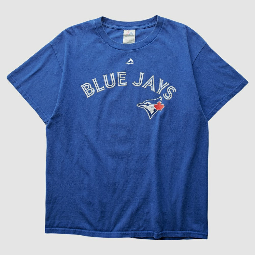 Toronto Blue Jays Majestic 2000s T-shirt - Blue - Vintage - Fanatics Discount