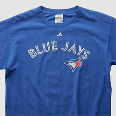 Toronto Blue Jays Majestic 2000s T-shirt - Blue - Vintage - Fanatics Discount