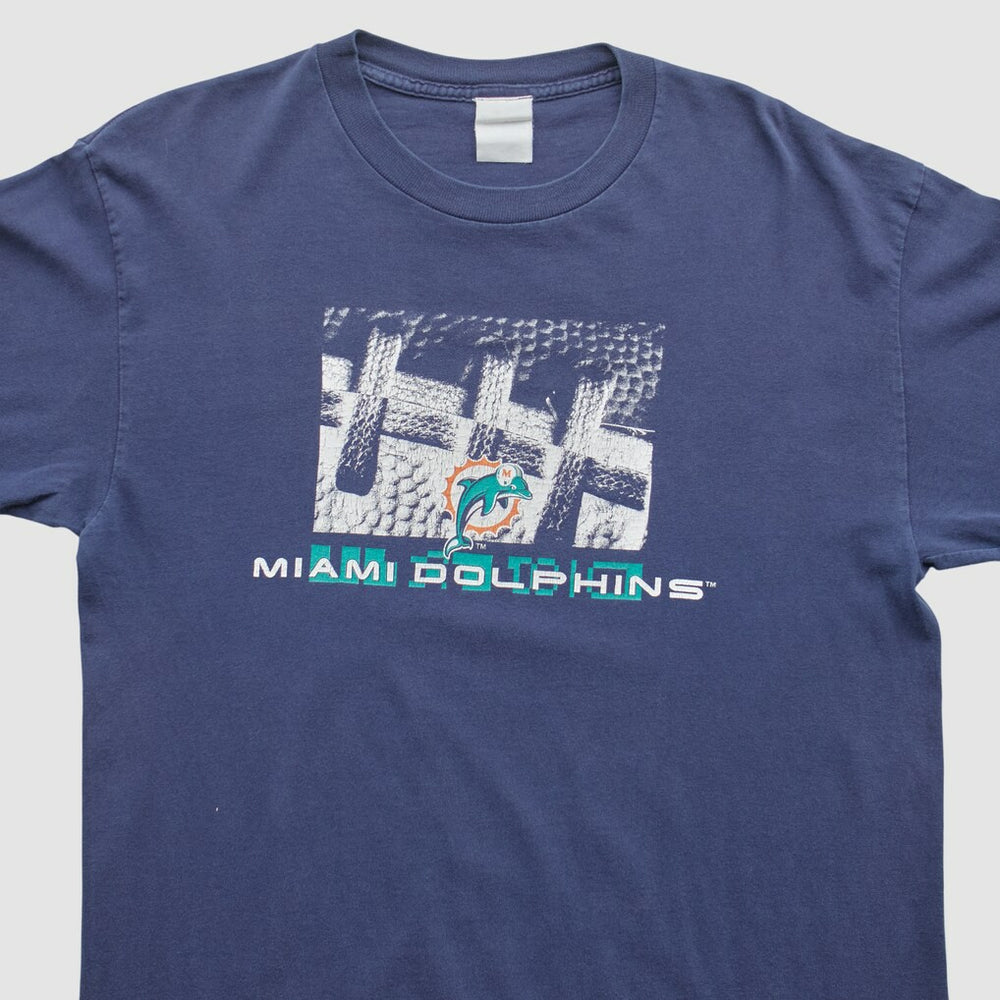 Fanatics Miami Dolphins 2000s Long Sleeve T-shirt Navy Vintage