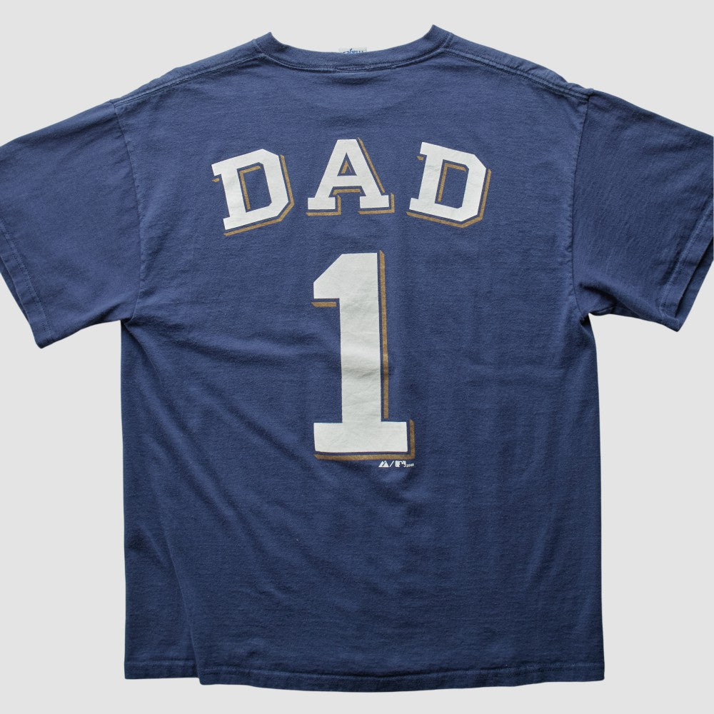 Milwaukee Brewers Majestic 2008 T-shirt - Navy - Vintage - Fanatics Sale