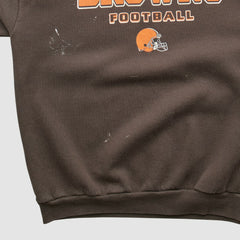 Fanatics Cleveland Browns NFL 2000s Pullover Sweatshirt Brown Vintage