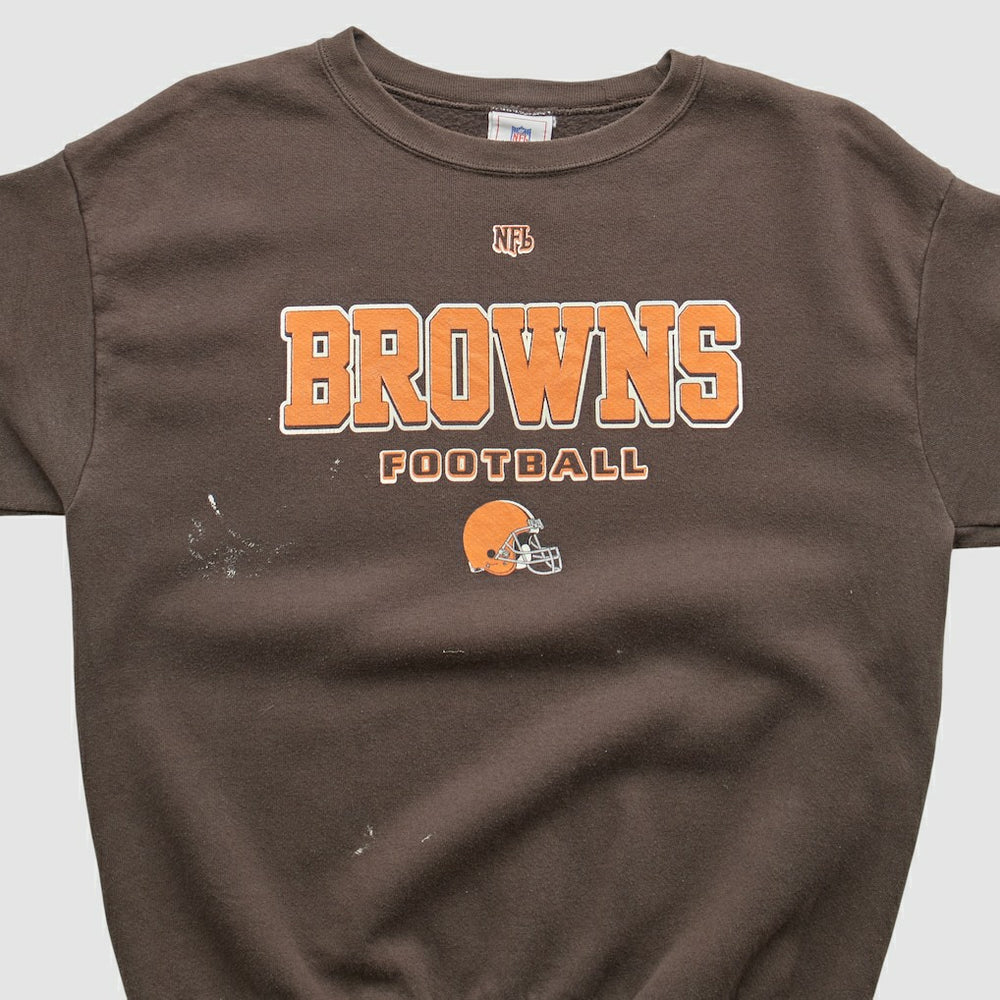 Fanatics Cleveland Browns NFL 2000s Pullover Sweatshirt Brown Vintage