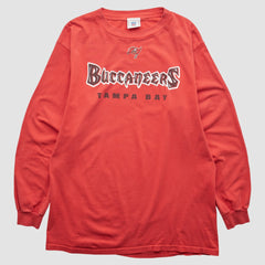 Fanatics Tampa Bay Buccaneers NFL 2000s Long Sleeve T-shirt Red Vintage