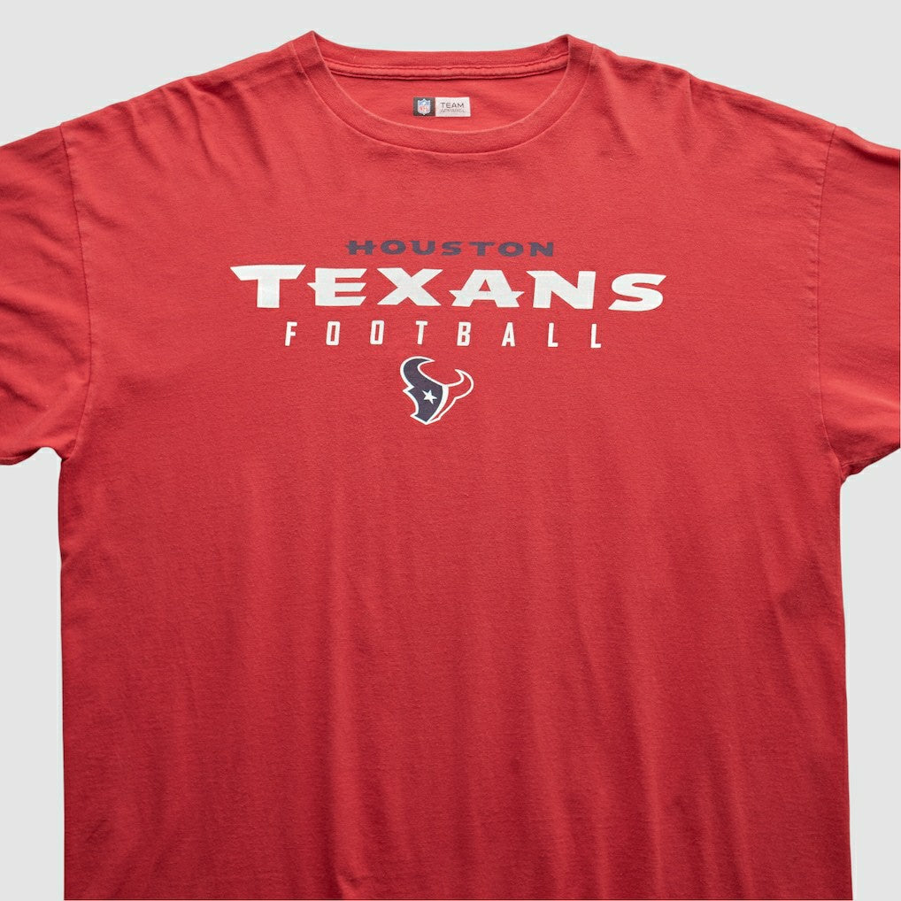 Fanatics Houston Texans NFL 2000s Long Sleeve T-shirt Red Vintage