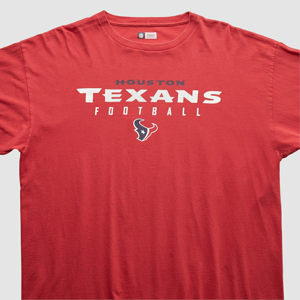 Fanatics Houston Texans NFL 2000s Long Sleeve T-shirt Red Vintage