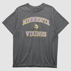 Fanatics Minnesota Vikings NFL 2010s T-shirt Dark Heather Gray Vintage