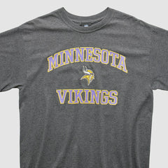 Fanatics Minnesota Vikings NFL 2010s T-shirt Dark Heather Gray Vintage