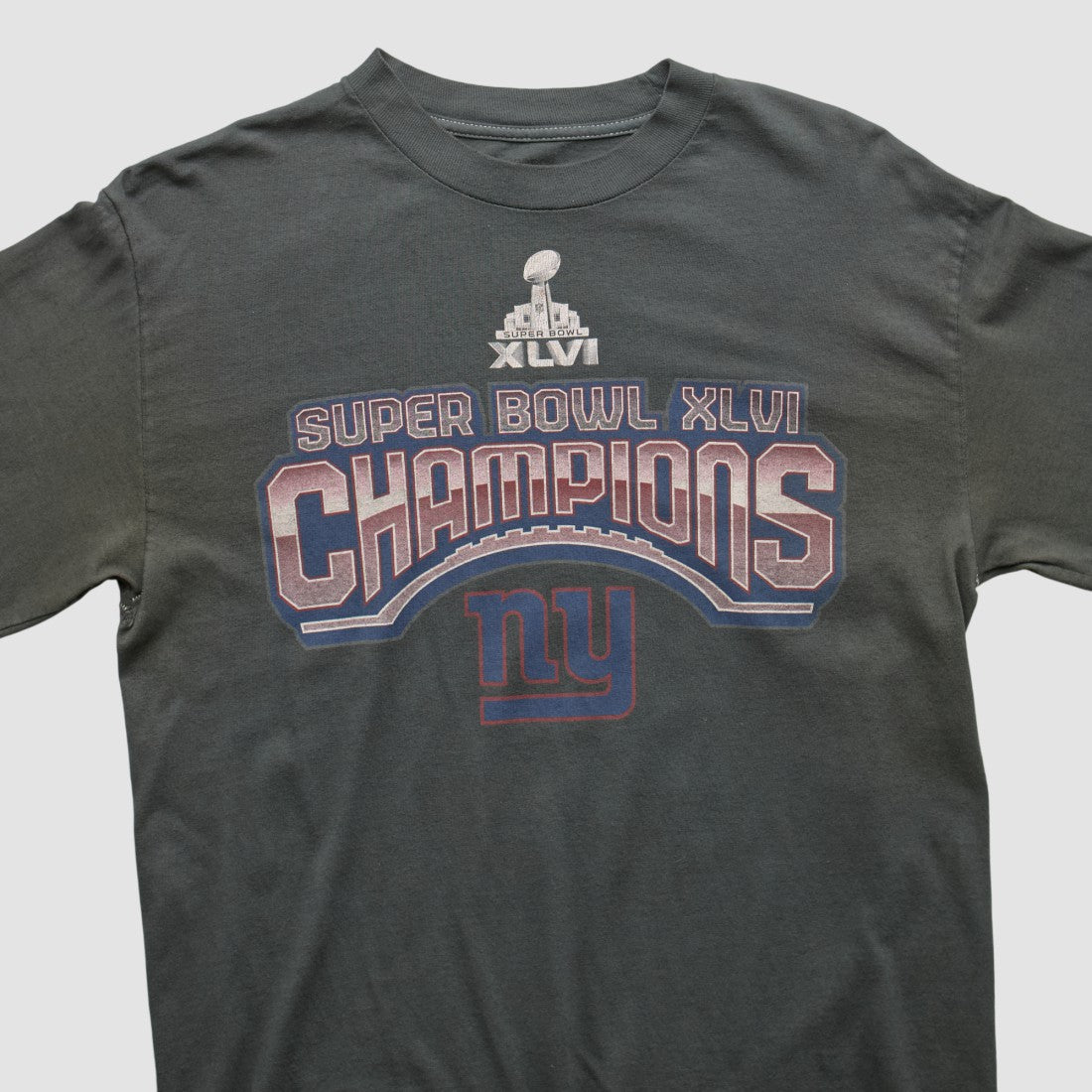 Fanatics New York Giants 2012 Long Sleeve T-shirt Black Vintage