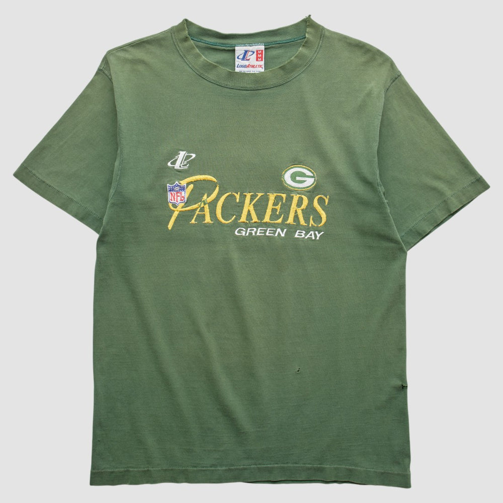 Fanatics Green Bay Packers Logo Athletic 90s T-shirt Green Vintage