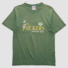 Fanatics Green Bay Packers Logo Athletic 90s T-shirt Green Vintage