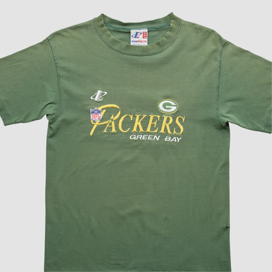 Fanatics Green Bay Packers Logo Athletic 90s T-shirt Green Vintage