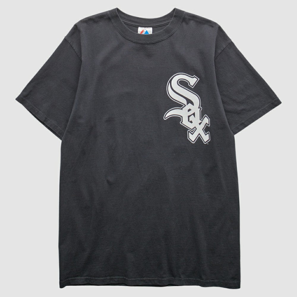 Chicago White Sox Majestic 2000s T-shirt - Black - Vintage - Fanatics Discount