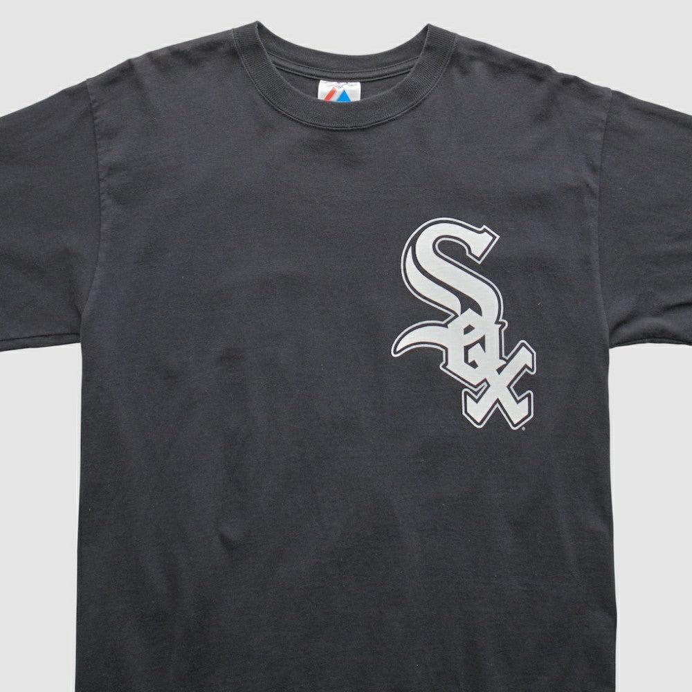 Chicago White Sox Majestic 2000s T-shirt - Black - Vintage - Fanatics Discount