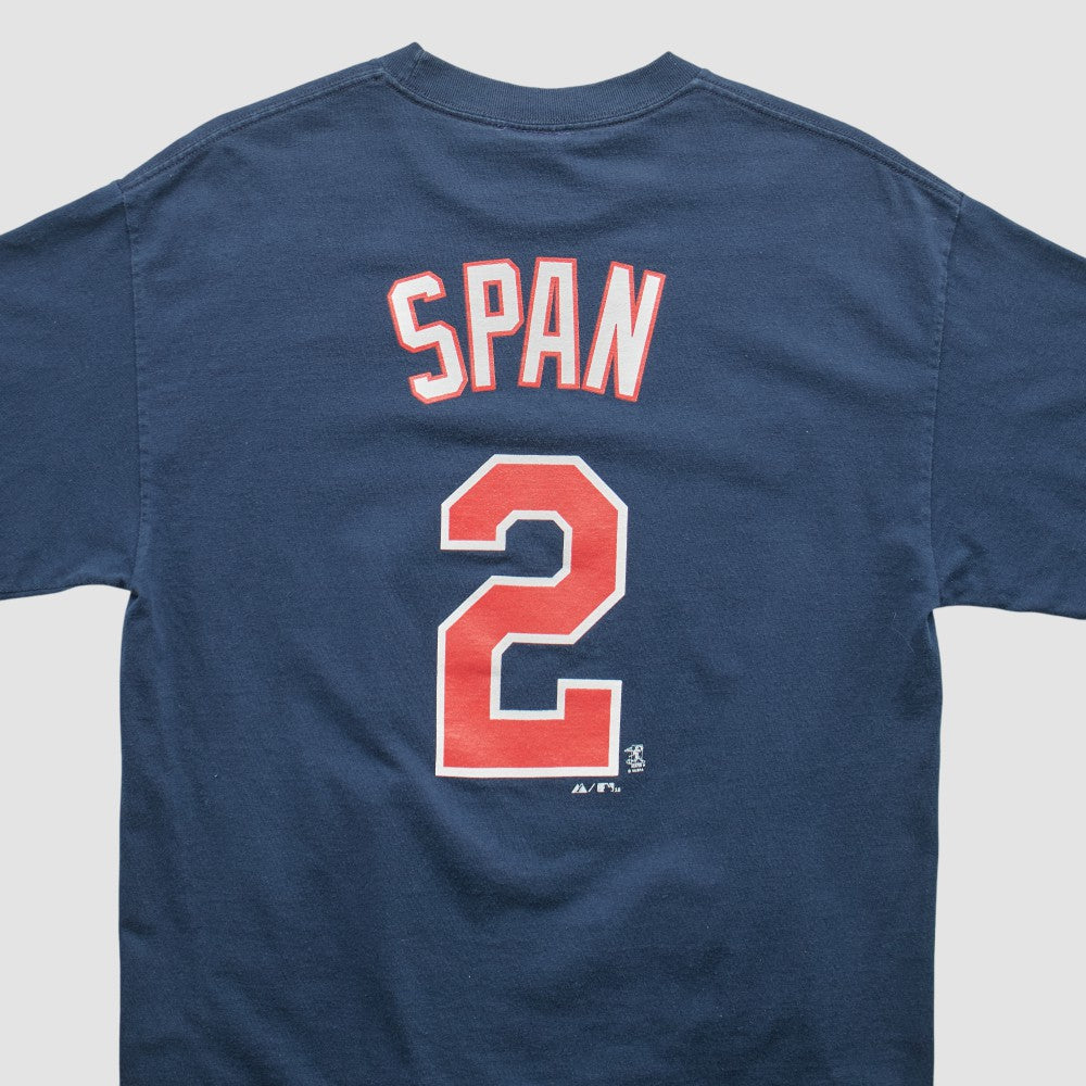 Minnesota Twins Majestic 2000s T-shirt - Navy - Vintage - Fanatics Sale