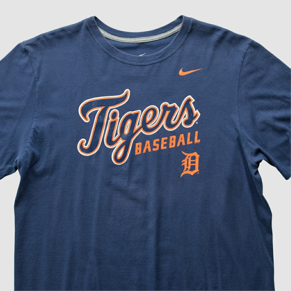 Detroit Tigers Nike 2010s T-shirt - Navy - Vintage - Nike on Sale